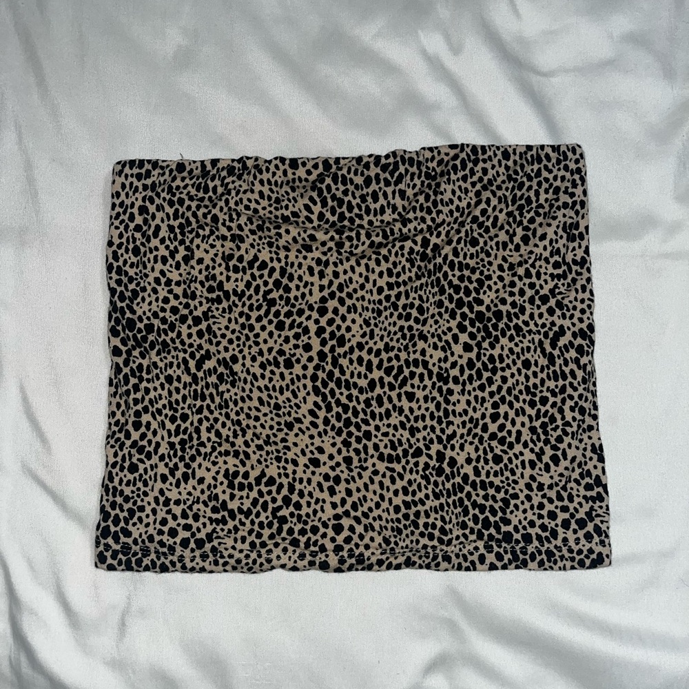 American Eagle Cheetah Tube Top